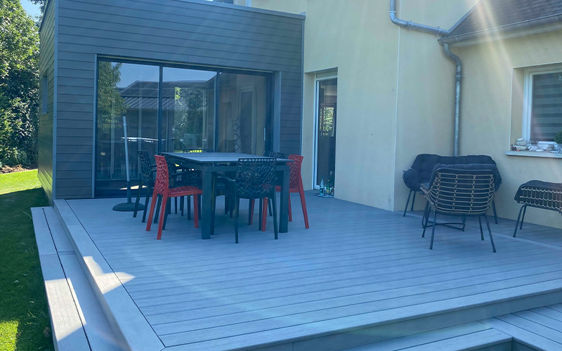 Terrasse – Projet de Mr François et Mme Carole